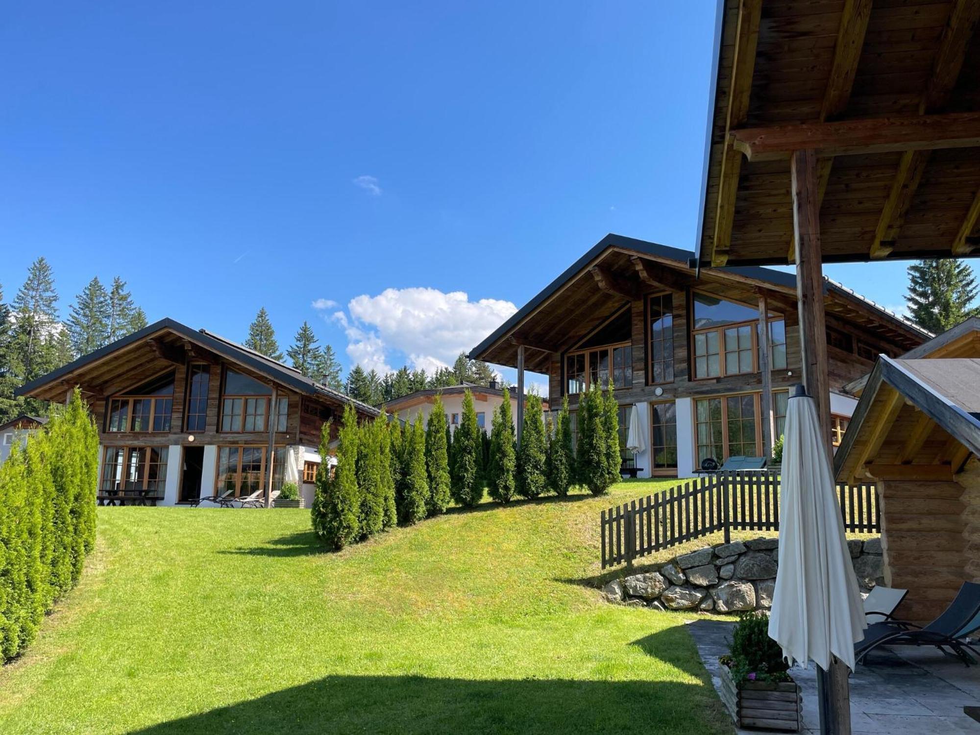 Chalets Im Weidach, Leutasch Eksteriør billede